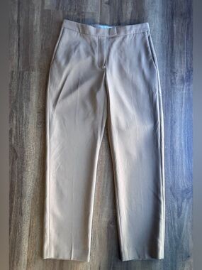 Babaton Cropped High-Rise Pants in Camel Brown